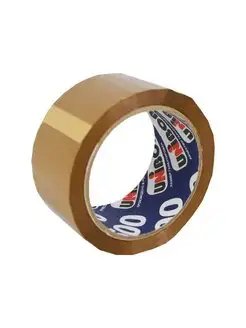 Скотч цветной коричневый 48 мм *66 м, 43 мкм Unibob 500