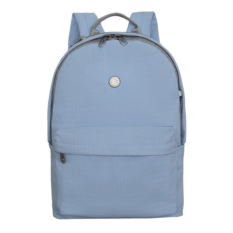 Рюкзак молодежный женский Grizzly 38*26*12 см., небесный