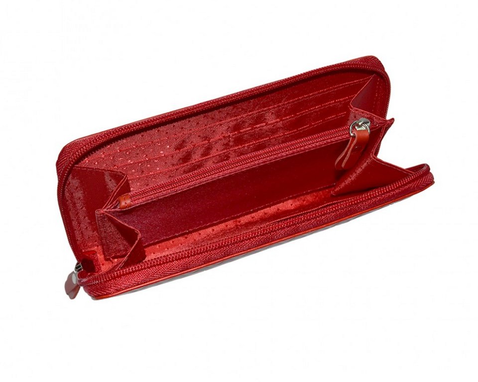 Портмоне женское большое Форсаж-8, нат. кожа