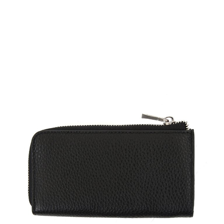 Футляр для ключей FABRETTI нат. кожа, 13х7х2 см, черный