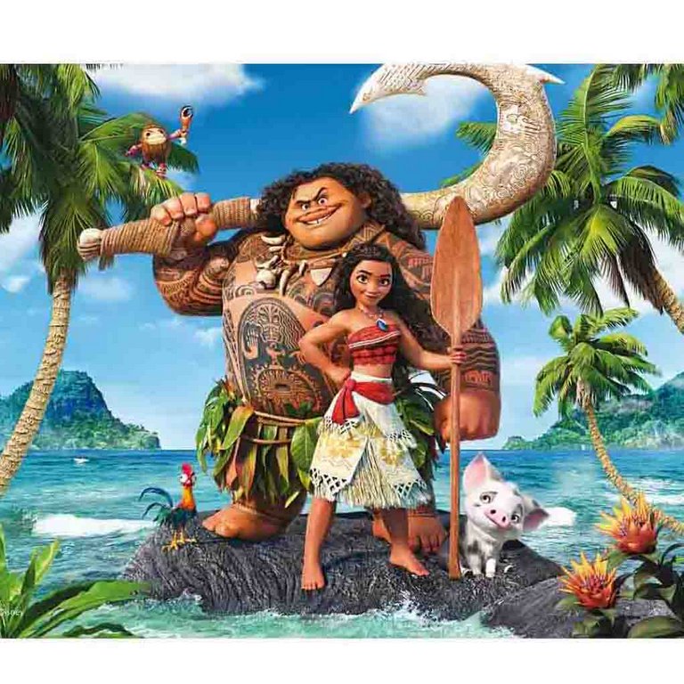 Пазл 3D картинка 100 дет. "Моана" 5+