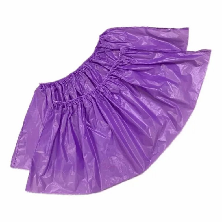 Бахилы п/эт. 40 мкм 1пара, цв. сиреневый (1000 пар в упаковке)