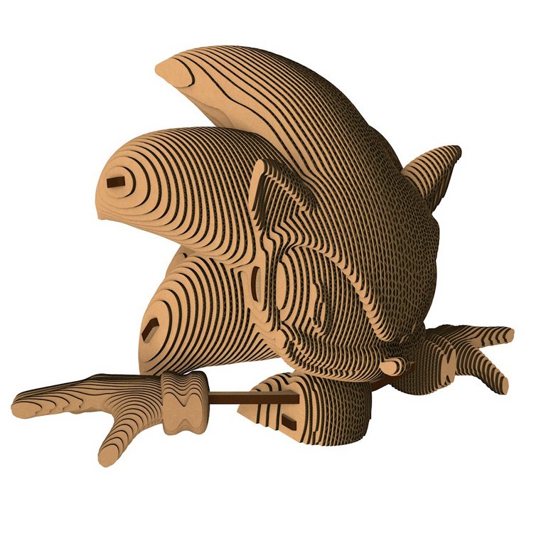 Сборная модель из гофрокартона "Соник" h=16см, 208 дет., 6+, 5cult