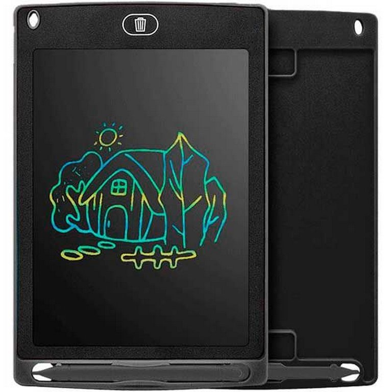 Планшет графический, разноцветный LCD экран "deVENTE" 150*200мм, 8,5 дюймов, со стилусом, черный