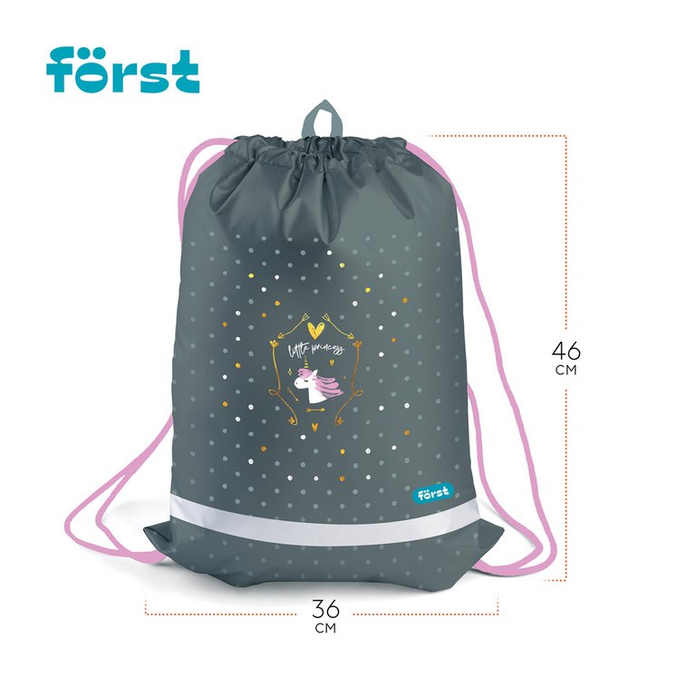 Сумка для обуви для девочки 46*36 см Forst "Little princess"