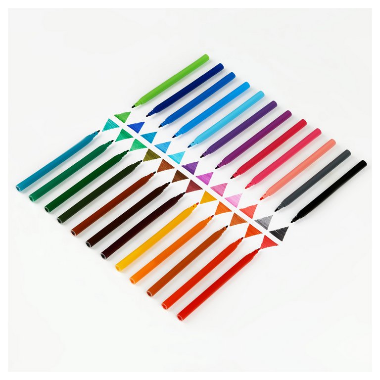 Набор фломастеров 24 цв. ArtSpace "Космос" смываемые