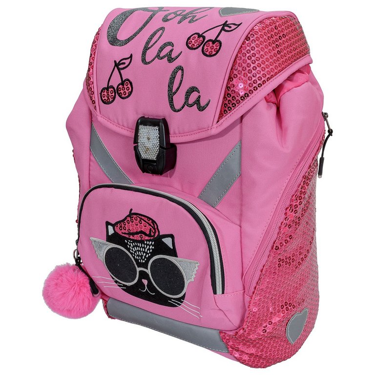 Ранец для девочки Seventeen "Котенок в Париже"