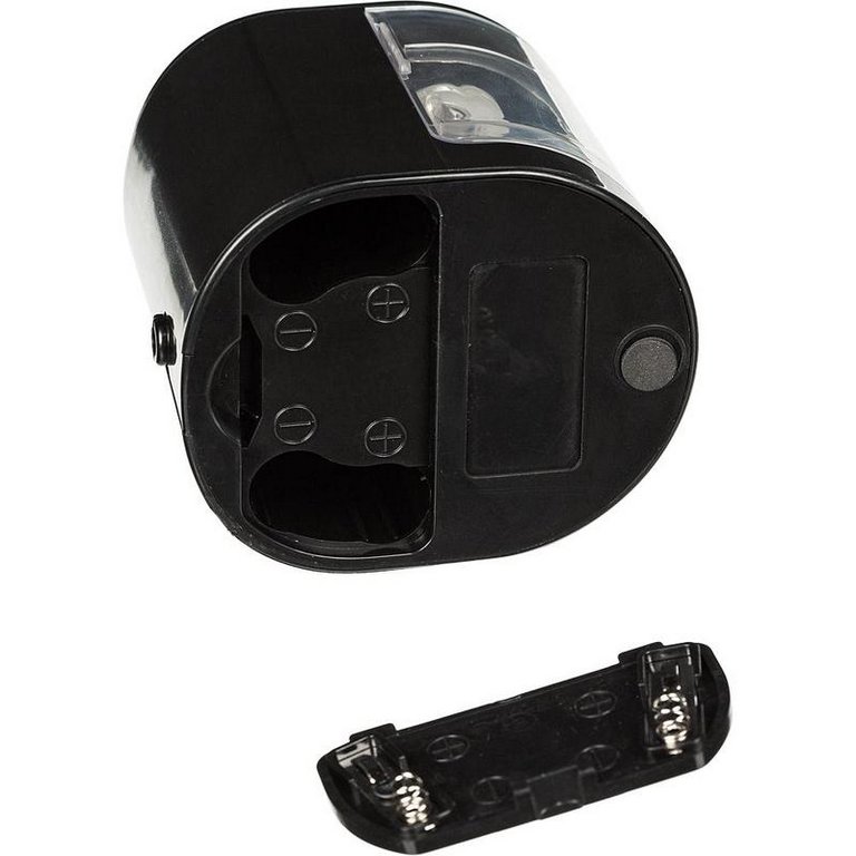 Точилка электрическая Attache "Leader" черная 2 отвер. на батарейках (в комплект не входят)