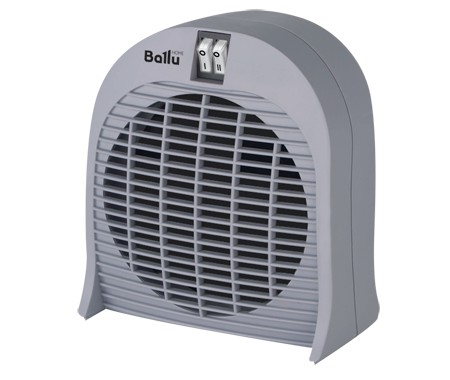 Тепловентилятор Ballu 1000/2000 Вт, защита от перегрева, спираль