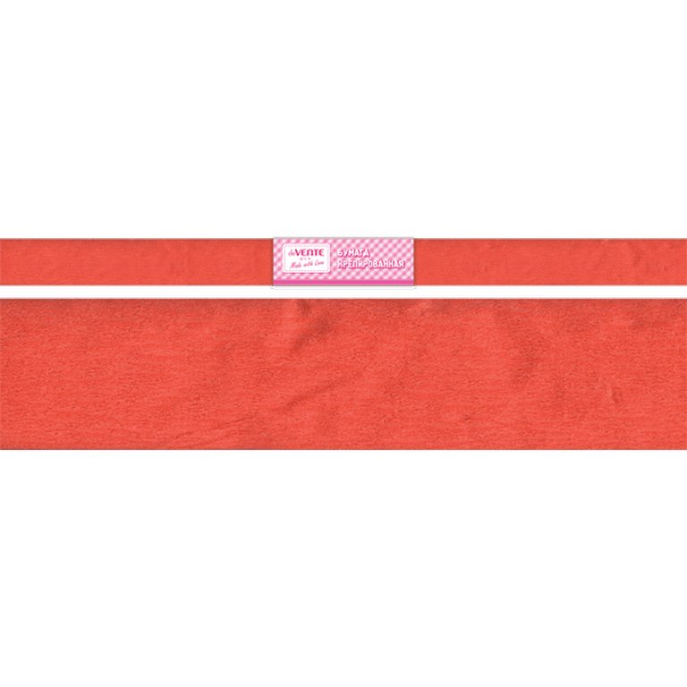 Бумага креповая 50*250 красно-оранжевая, deVENTE