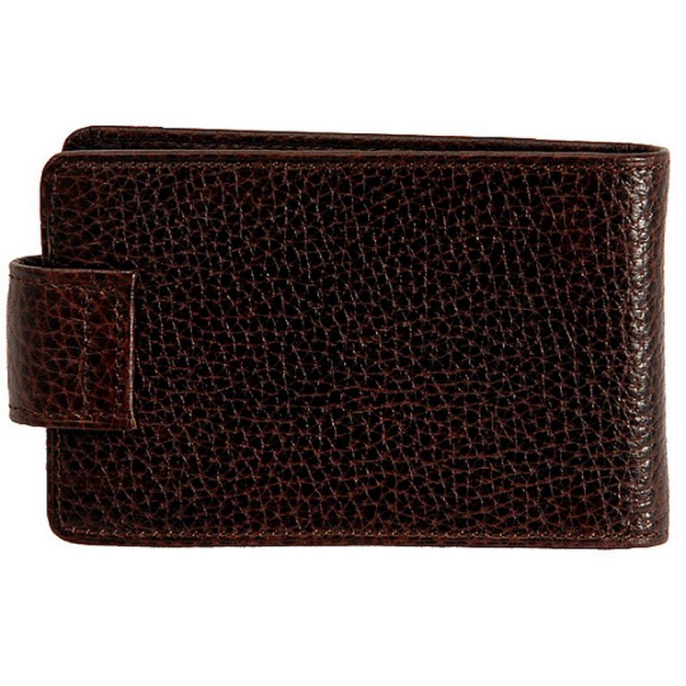 Визитница Dr.Koffer 11*7см на 48 визиток, коричневый