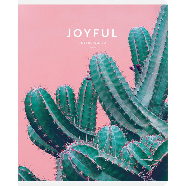 Тетрадь 80 лист кл. А5 на скрепке Greenwich Line "Joyful world", глянцевая ламинация, 70г/м2