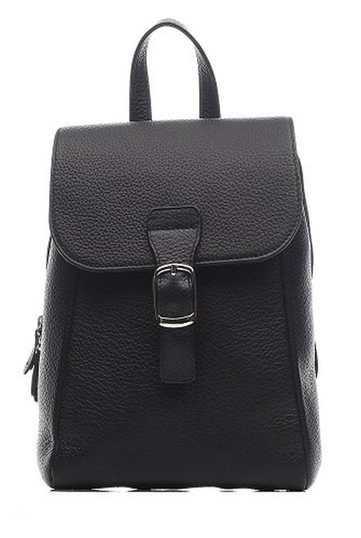 Рюкзак женский D.Morelli "Тефия", нат. кожа черный