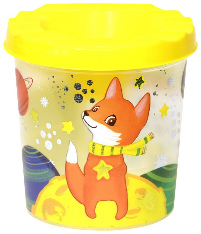 Стакан-непроливайка с рисунком "Лис" Каляка-Маляка