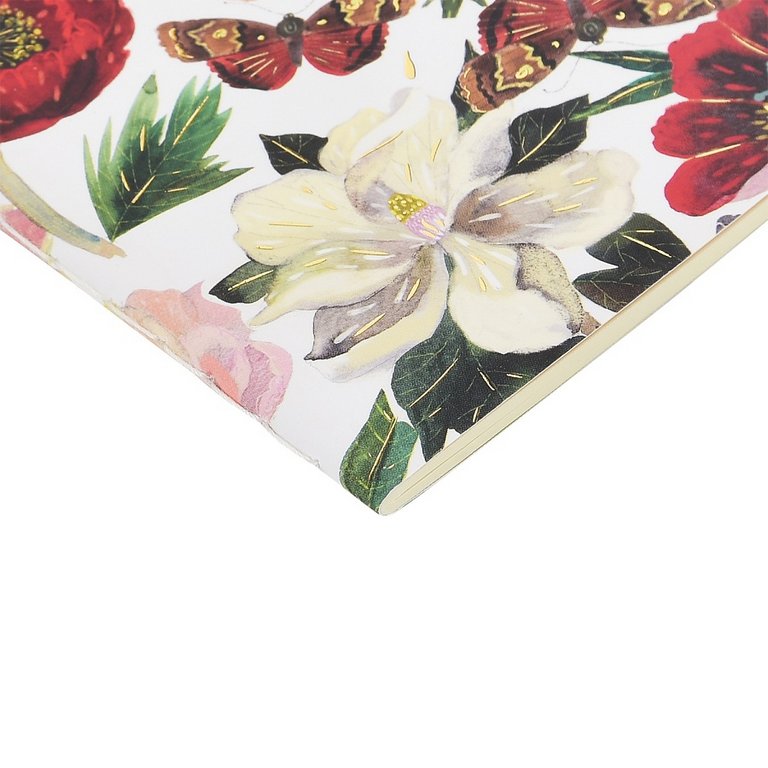 Тетрадь 32 лист кл. А6- на сшивке "FLORA.Пионы"