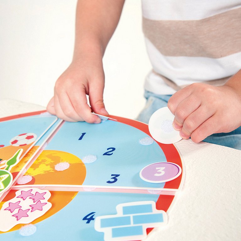 Игра обучающая  Время с липучками "Умные часики" 3+ Pic'nMix