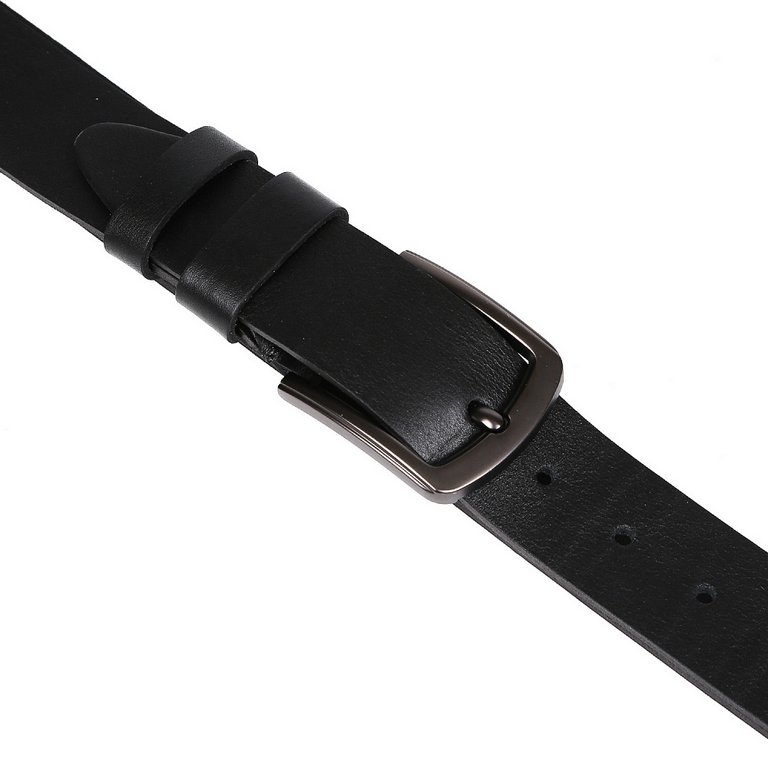 Ремень FABRETTI мужской, 40 мм, натуральная кожа, размер 130, черный