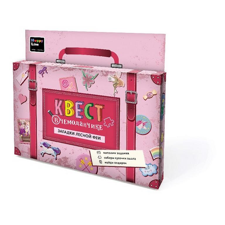 Игра настольная  Квест "Загадки лесной феи" HAPPY LINE
