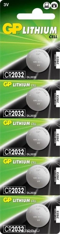 Батарейка дисковая CR2032A GP