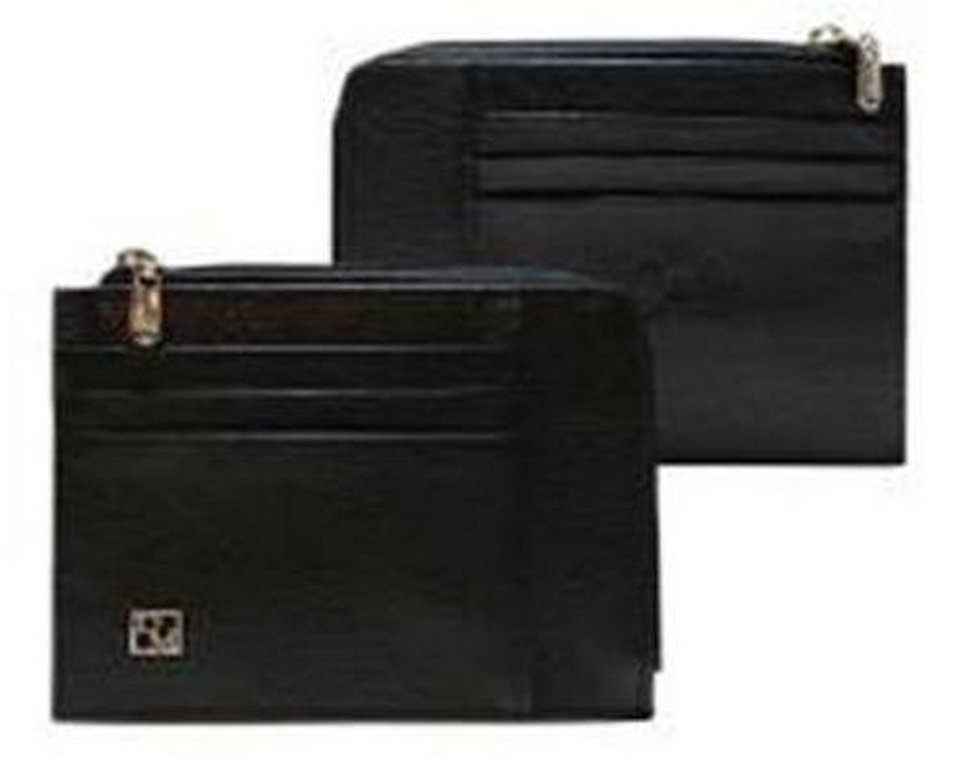 Картхолдер D.Morelli "Модерн" с RFID-защитой, нат.кожа, цв. Черный