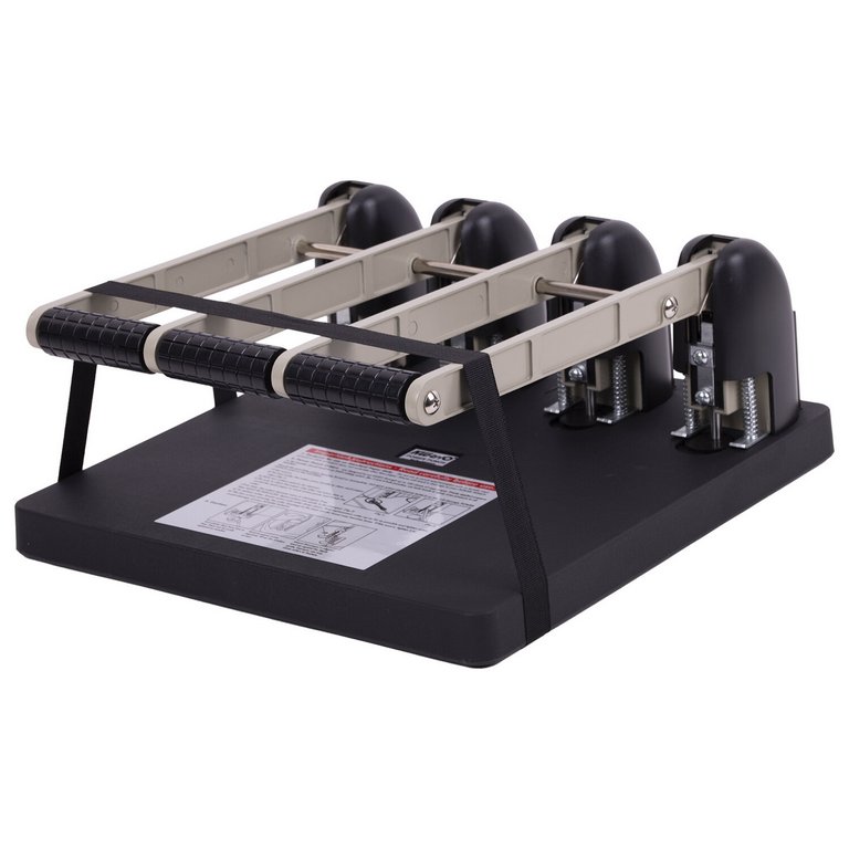 Дырокол мощный до 150л на 4 отверстия Kw-Trio