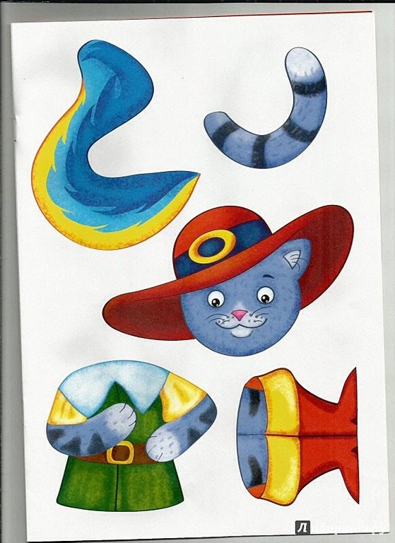 Аппликация из бумаги Любимые сказки "Для малышей" ПРОФ-пресс