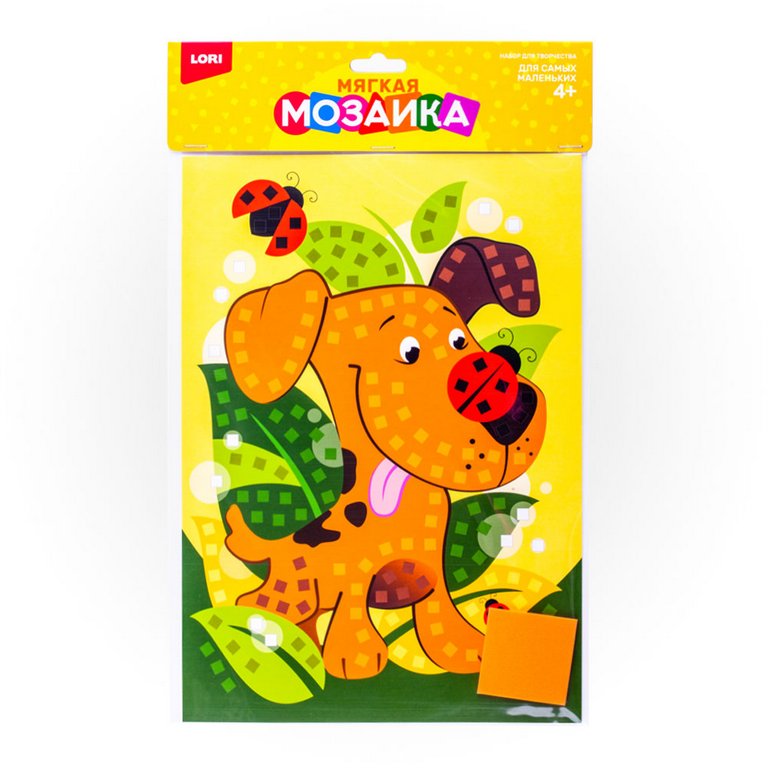 Аппликация из ЭВА "Собачка" А4 Lori