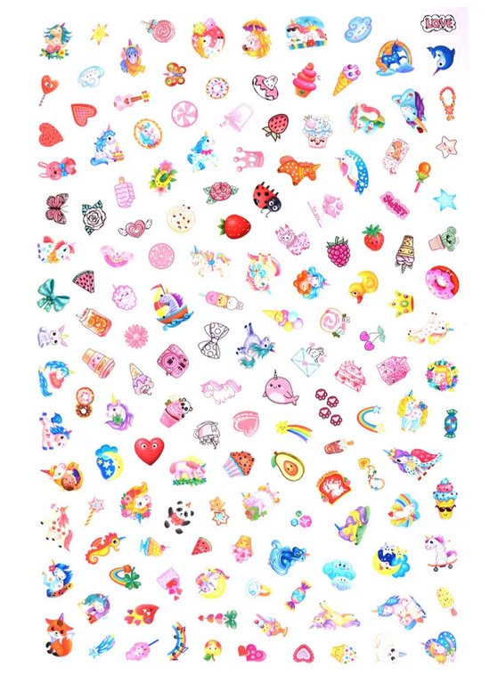 Раскраска с наклейками А3 "Няшки" ПРОФ-пресс Раскраска с наклейками А3 "Няшки" ПРОФ-пресс