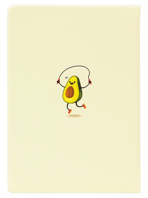 Обложка для паспорта MILAND "Весёлые авокадо" ПВХ slim