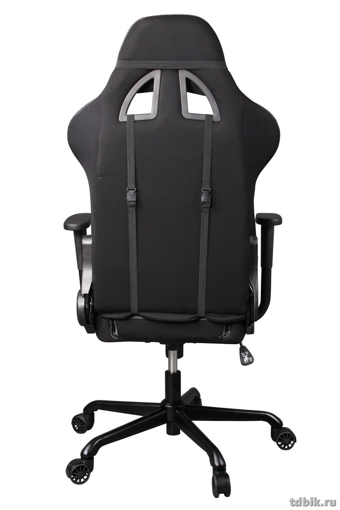 Кресло руководителя Бюрократ 771/GREY+BL (крестовина металл, цв. серый)