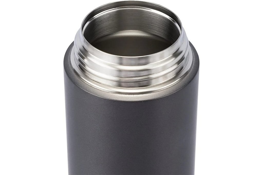 Термос Deli "DK GRAY" 420 мл темно-серый