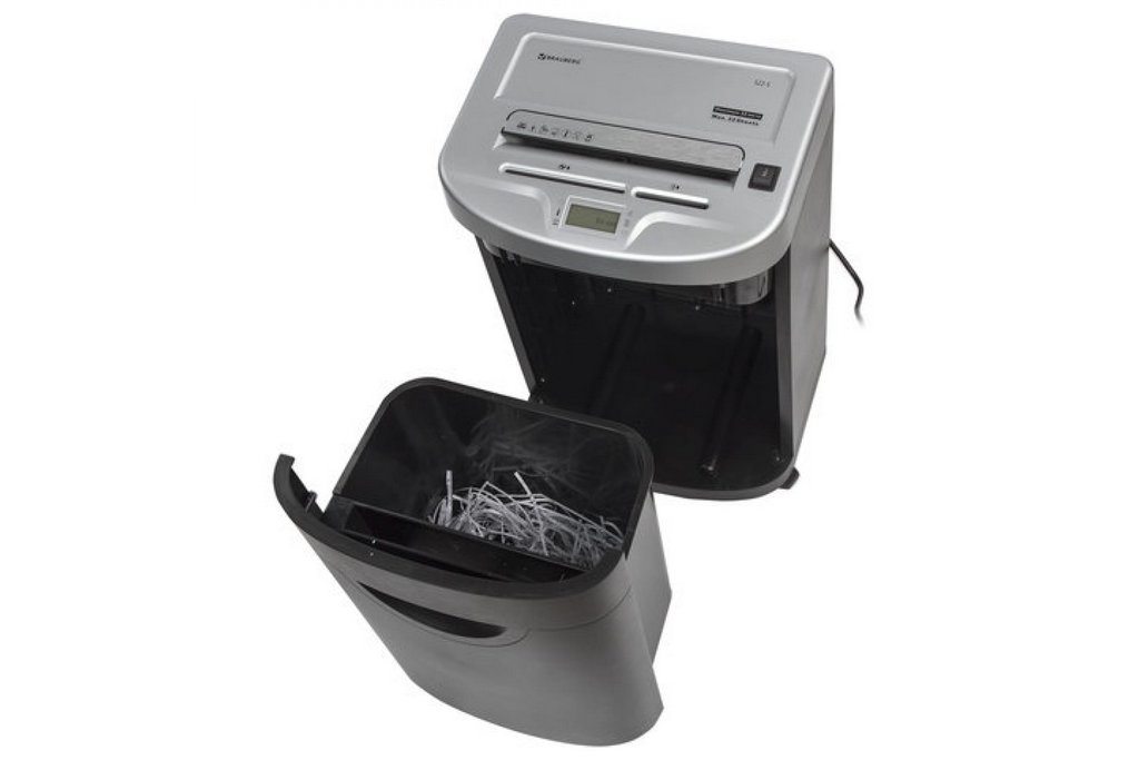 Шредер Brauberg S22-S (фрагменты 4мм, 22 лст, 34 лтр., ур-нь секретности 2, CD)