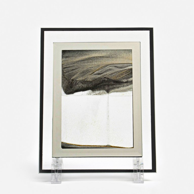 Антистресс картина  "Аспро", 13*18 см, песок чёрный