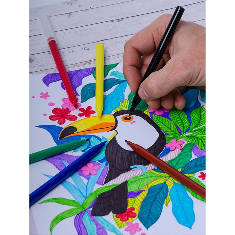 Набор фломастеров 12 цв. Berlingo "Жил-был кот"