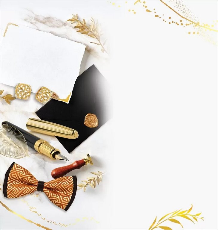 Открытка евроформат "Поздравляем!" без текста, мужская