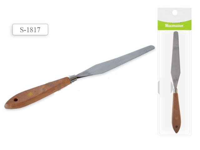 Мастихин №18 деревянная рукоятка Schreiber