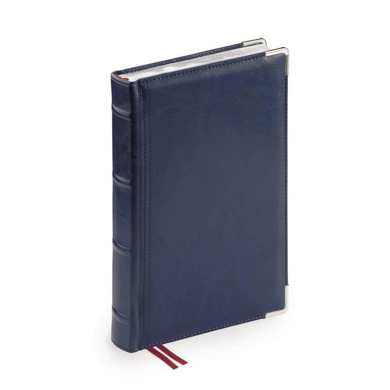 Ежедневник полудат. 145*216 мм Bruno Visconti "Boss", темно-синий