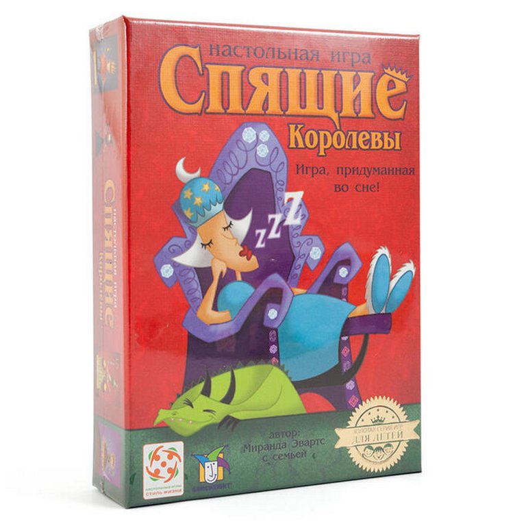 Игра настольная  .7+ с карточками "Спящие Королевы" (картон) Стиль жизни