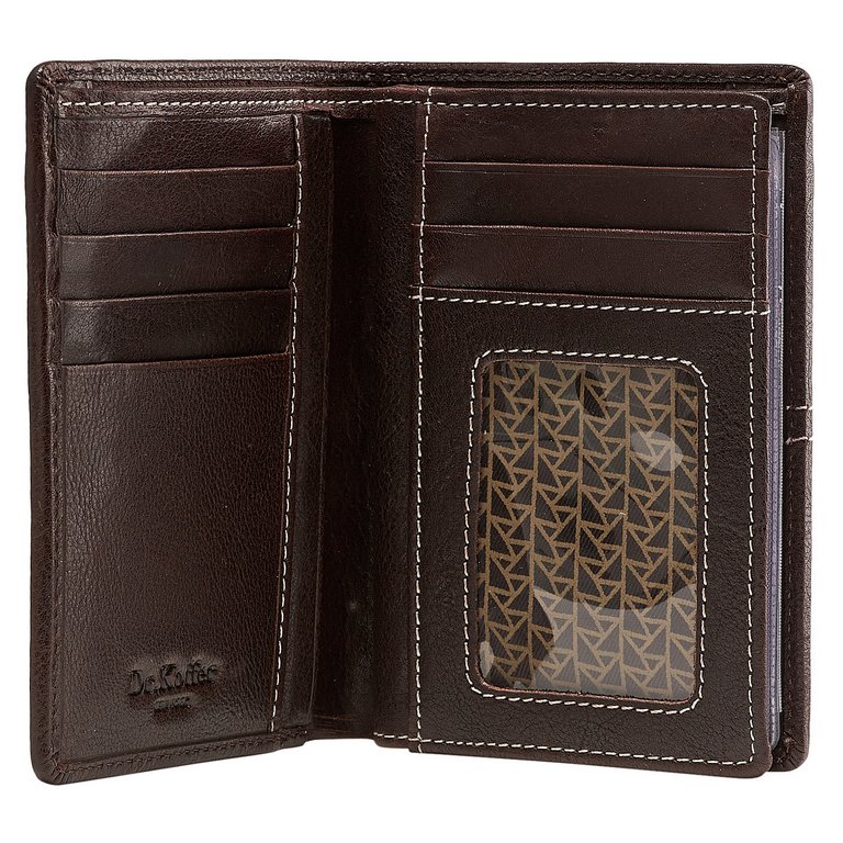 Обложка для автодокументов Dr.Koffer нат. кожа, коричневый