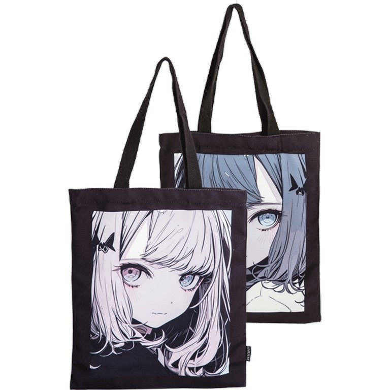 Сумка-шоппер deVENTE "Tokyo Girls"35*40 см, 1 отделение (на магнитной кнопке)