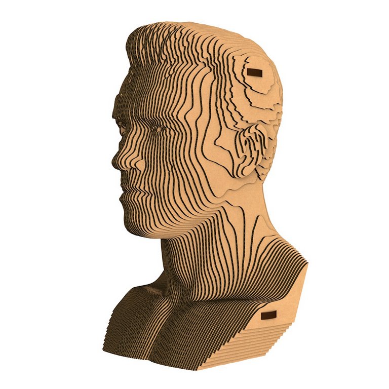 Сборная модель из гофрокартона "Терминатор" h=19см, 89 дет, 6+, 5cult