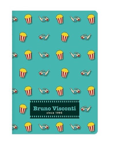 Тетрадь 40 лист кл. А5 на сшивке "КИНОЗАЛ"