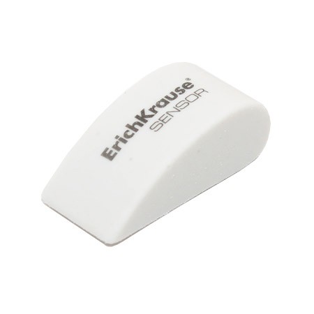 Ластик Erich Krause "SENSOR White" 50*18*23 мм