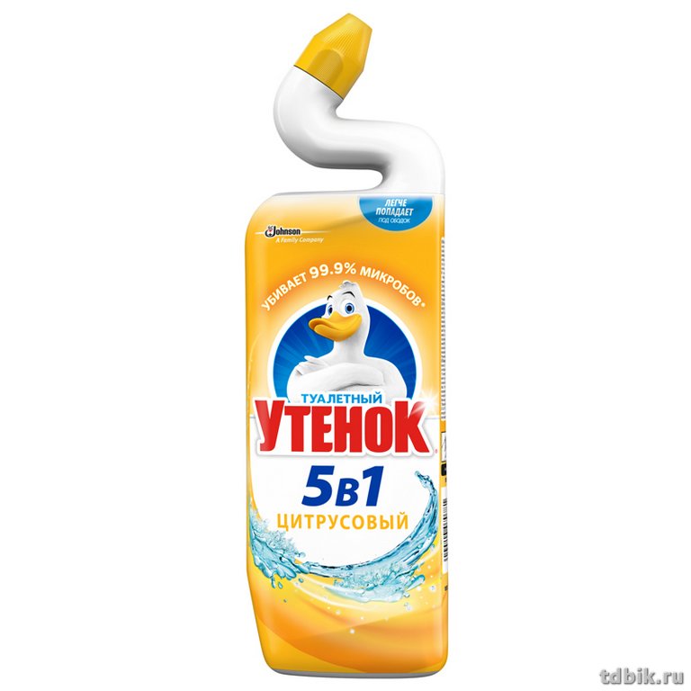 Средство для сантехники Утенок 900 мл. "Цитрус" Средство для сантехники Утенок 900 мл. "Цитрус"