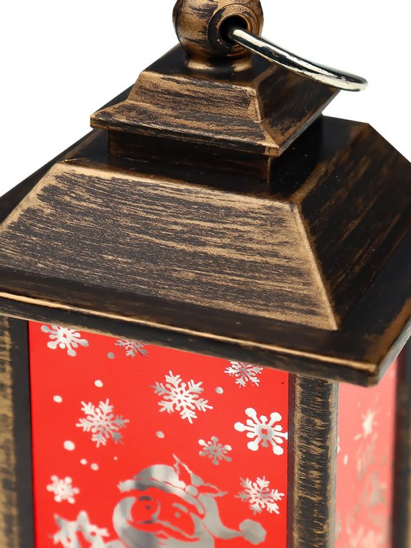 Подсвечник новогодний "Санта" 5,4*15 см