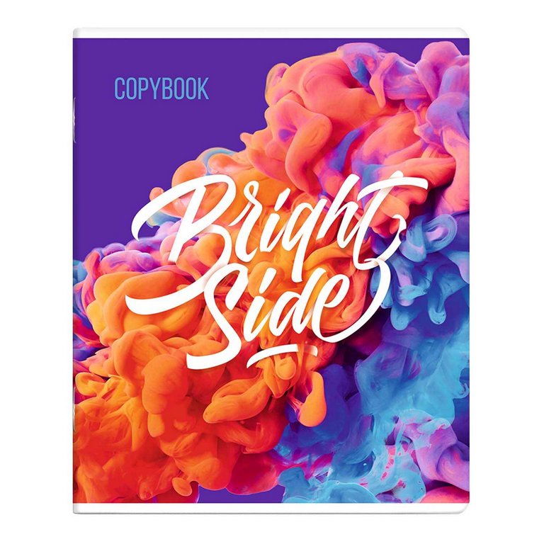 Тетрадь 48 лист кл. А5+ на скрепке "СОЧНЫЙ ДЫМ" ассорти