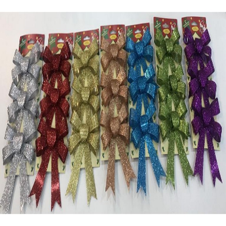 Бант ассорти 3 шт/уп 9,5см