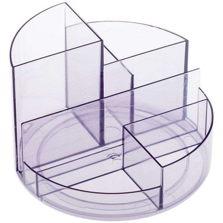 Подставка наст д/канц. принадлеж. Стамм "Профи" 7 отд. серая тониров.