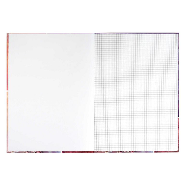 Тетрадь 96 лист А4  "СИРЕНЕВЫЙ МИКС" тв. переплет