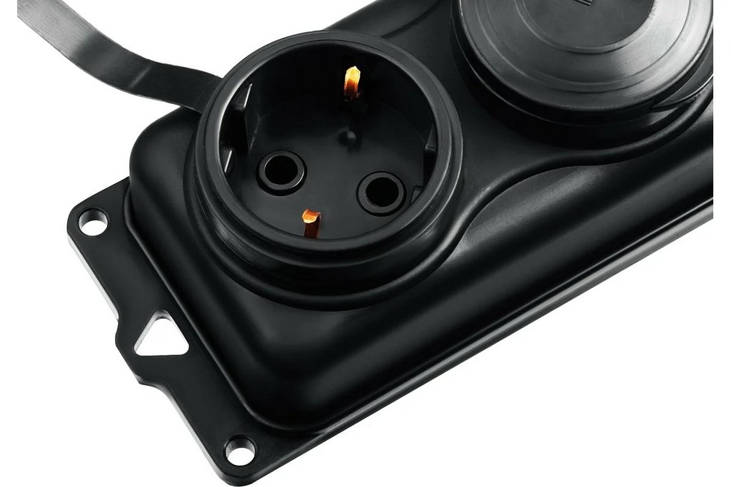 Удлинитель силовой ЗУБР КГ 325-Ш3 10 м, 4000 Вт, 3 гнезда